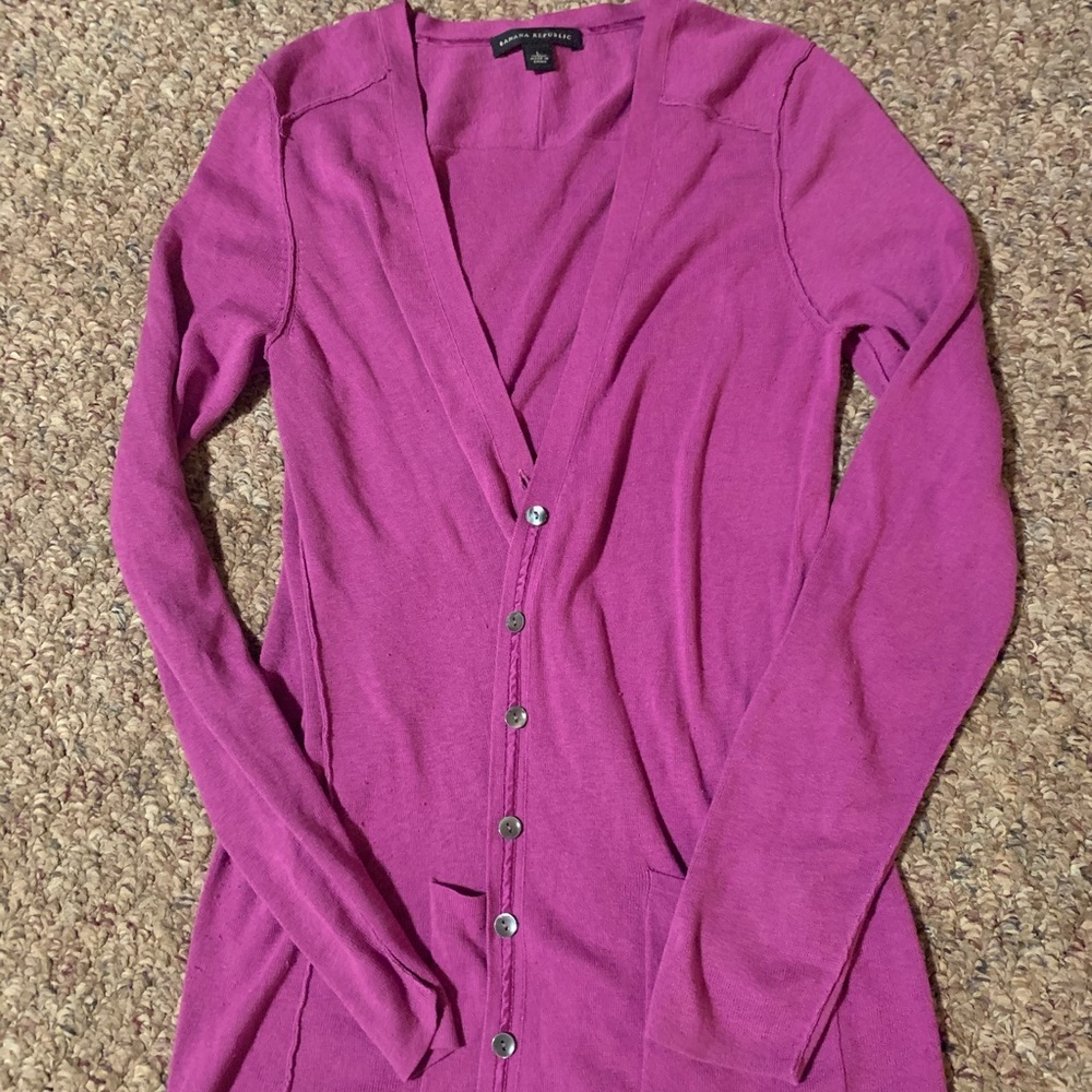 Vibrant soft cardigan